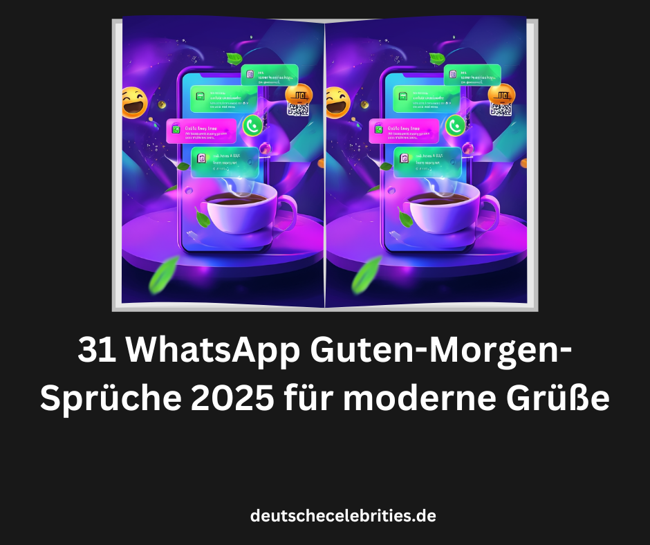 31 WhatsApp Guten-Morgen-Sprüche 2025 für moderne Grüße