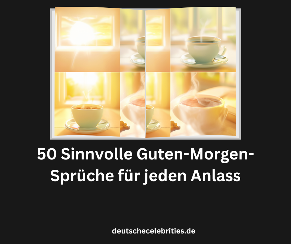 50 Sinnvolle Guten-Morgen-Sprüche für jeden Anlass