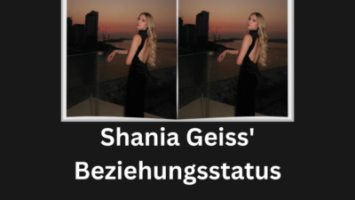 Shania Geiss' Beziehungsstatus: Offiziell single, aber mit Schwärmereien